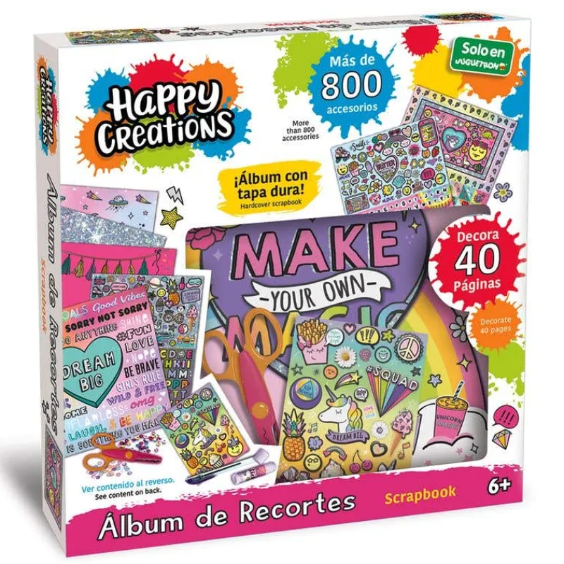 Album de Recortes Happy Creations<Importacion Juguetron New