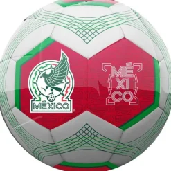 Balón de Fútbol de No.5 Edición Especial de la Selección Mexicana Blanco<Voit New