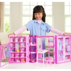 Barbie Clóset de los Sueños con Muñeca<Mattel Discount