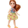 Barbie Club Chelsea Muñeca de playa, Con Playera y Vestido de Perezoso<Mattel Clearance