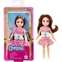 Barbie Club Chelsea Muñeca de playa, Con Vestido de Truenos<Mattel Fashion