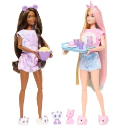 Barbie Cutie Reveal Pijamada 2 Pack Disfraz de Unicornio y Pandacornio<Mattel Outlet