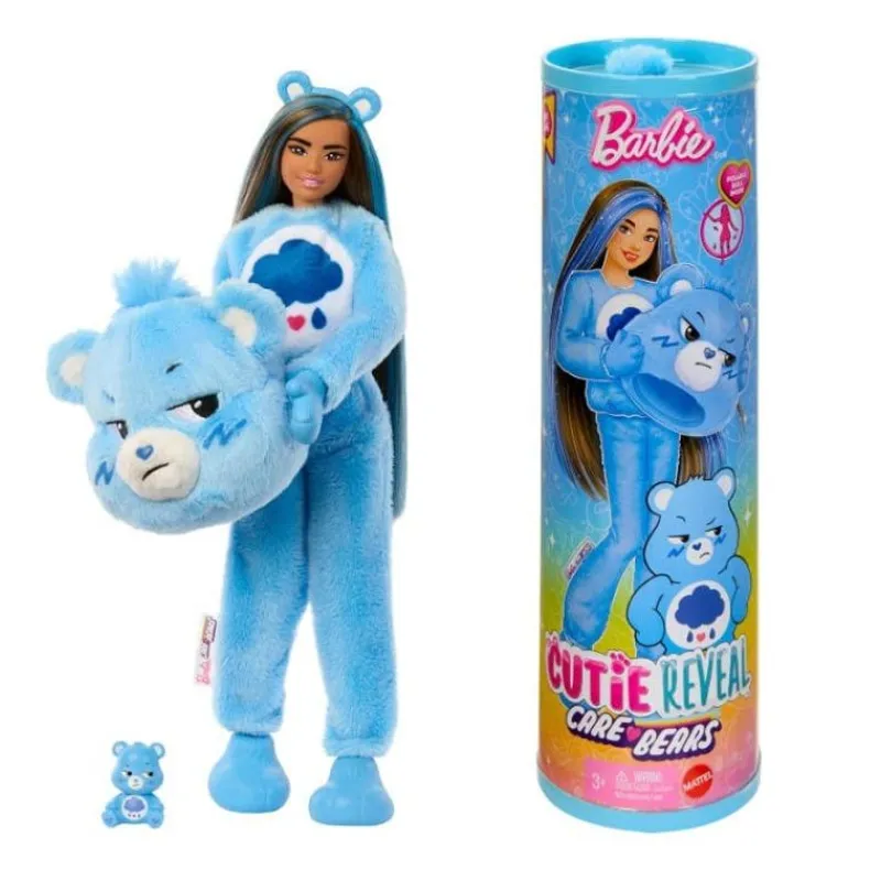 Barbie Cuttie Reveal Disfraz de Ositos Cariñositos Azul<Mattel Fashion
