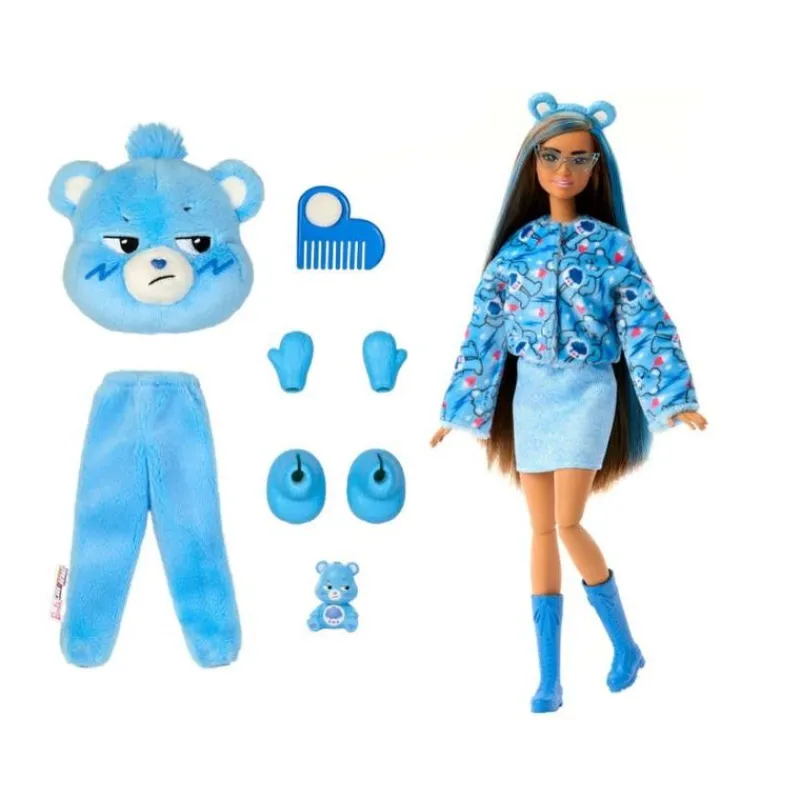 Barbie Cuttie Reveal Disfraz de Ositos Cariñositos Azul<Mattel Fashion