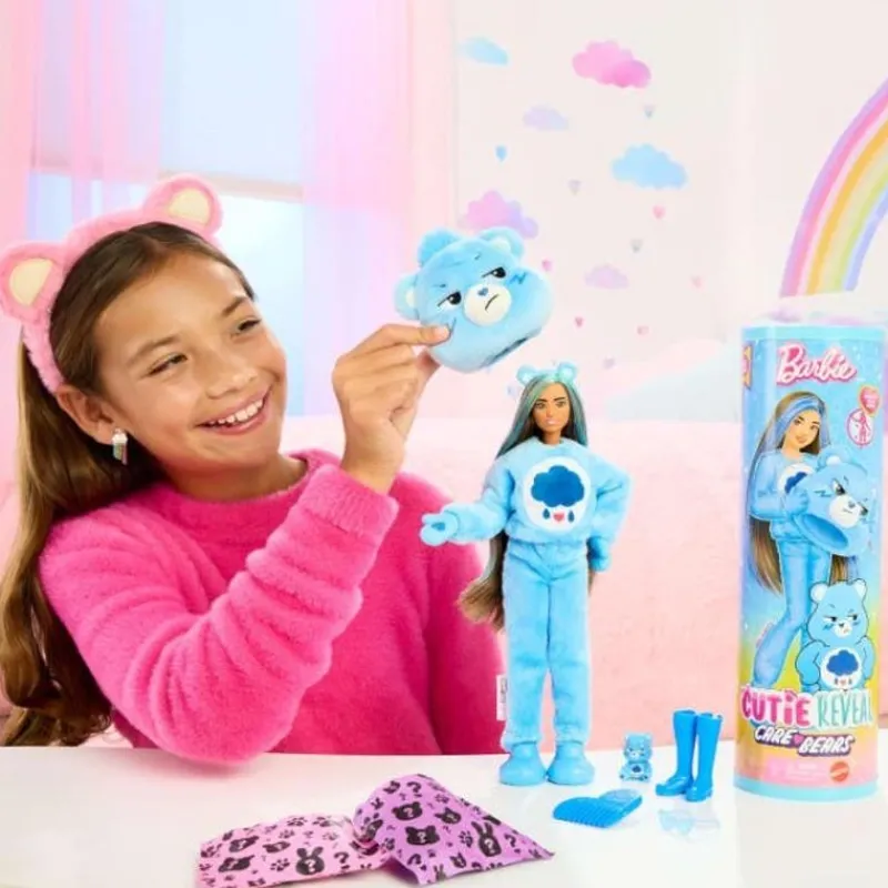 Barbie Cuttie Reveal Disfraz de Ositos Cariñositos Azul<Mattel Fashion