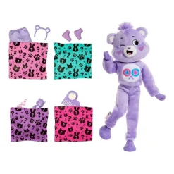 Barbie Cuttie Reveal Disfraz de Ositos Cariñositos Morado<Mattel Discount