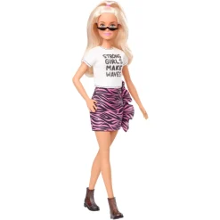 Barbie Diversidad Fashion Doll & Beauty Girl Power con Falda Animal Printt<Mattel Discount
