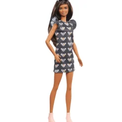 Barbie Diversidad Fashion Doll & Beauty Vestido Patrón de Animalitos<Mattel Fashion