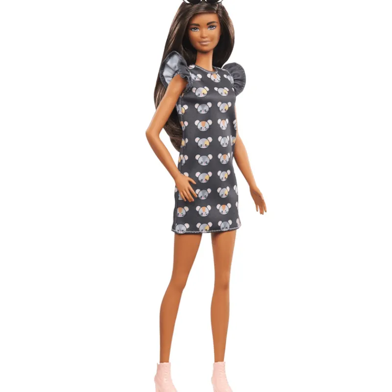 Barbie Diversidad Fashion Doll & Beauty Vestido Patrón de Animalitos<Mattel Fashion