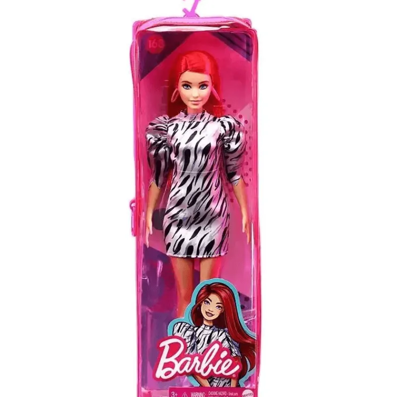 Barbie Diversidad Fashion Doll & Beauty Fashion Dress Animal Print<Mattel Sale