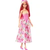 Barbie Doncellas Vestido Rosa con Mariposas<Mattel Discount