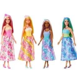 Barbie Doncellas Vestido Rosa con Mariposas<Mattel Discount