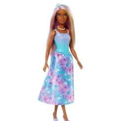 Barbie Doncellas Vestido Azul con Mariposas<Mattel Hot