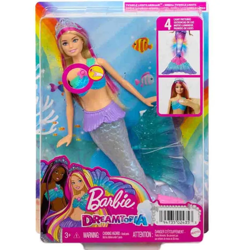 Barbie Dreamtopia Sirena con Luces Brillantes<Mattel Best