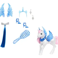 Barbie Fantasía Edición de Colección Zafiro con Pegaso<Mattel Discount