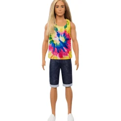 Barbie Fashion Doll & Beauty Ken Cabello Largo Slevlees Explotada y Boardshorts<Mattel Sale