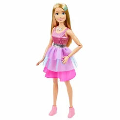 Barbie Fashion Dolls Estatura de 71 cms Vestido Rosa<Mattel Outlet