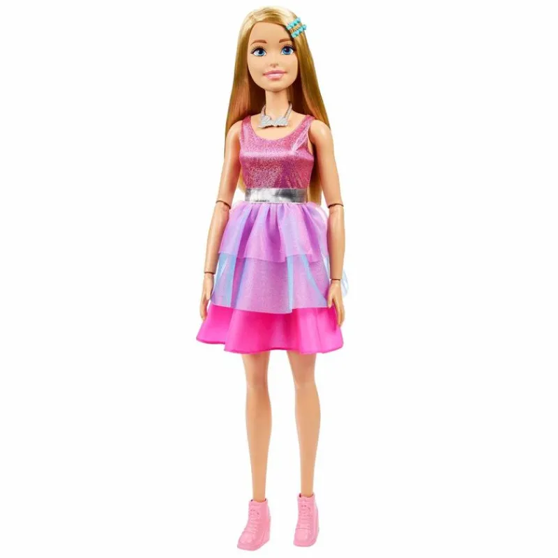 Barbie Fashion Dolls Estatura de 71 cms Vestido Rosa<Mattel Outlet