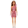 Barbie Fashion Vestido Rosa Glitz<Mattel Online