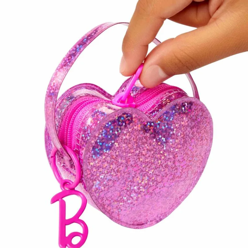 Barbie Fashion y Belleza Accesorios Maleta Morada con Vestido de Gala<Mattel Outlet