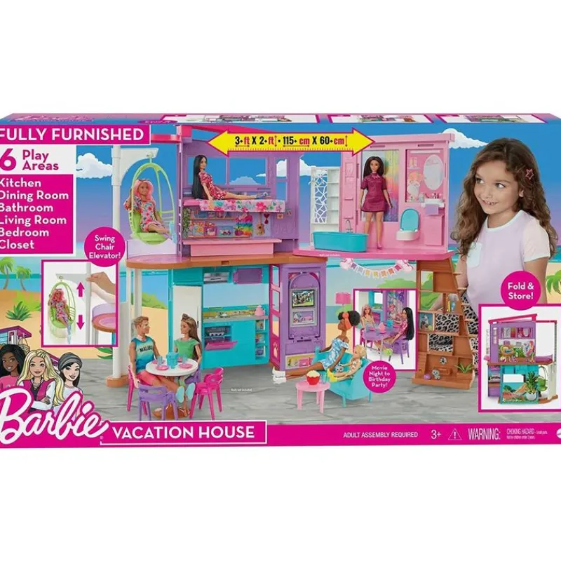 Barbie Fashionista Casa de Muñecas Malibu<Mattel Online