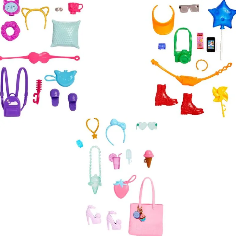 Barbie Fashionista Kit Sorpresa de 11 Accesorios<Mattel Fashion