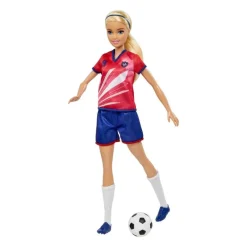 Barbie Futbolista Jersey Rojo<Mattel Online