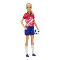 Barbie Futbolista Jersey Rojo<Mattel Online