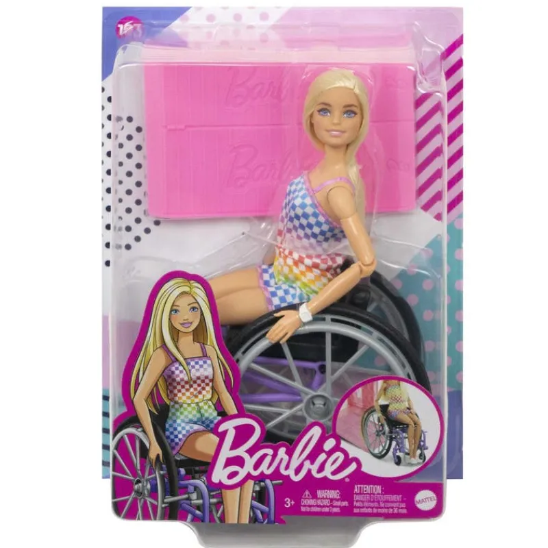 Barbie Inclusión Fashion Doll & Beauty con Silla de Ruedas<Mattel Sale