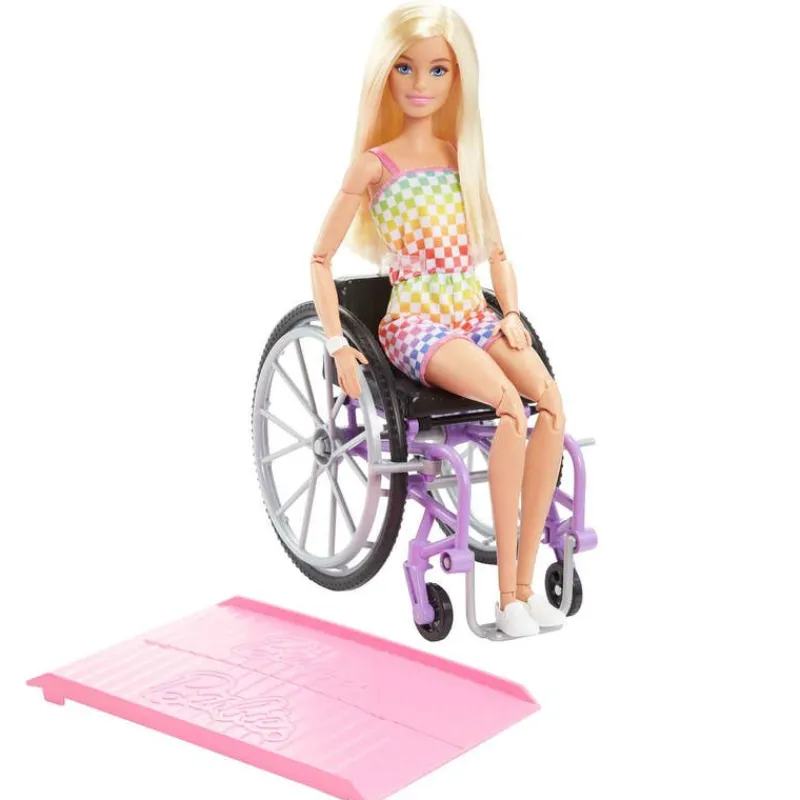 Barbie Inclusión Fashion Doll & Beauty con Silla de Ruedas<Mattel Sale