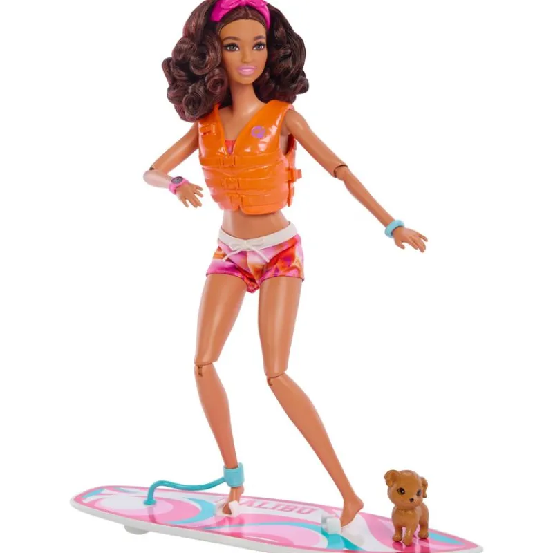 Barbie La Película Muñeca Día de Surf<Mattel New