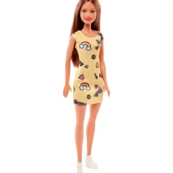 Barbie Muñeca Cabello Castaño con Vestido Sport<Mattel Outlet