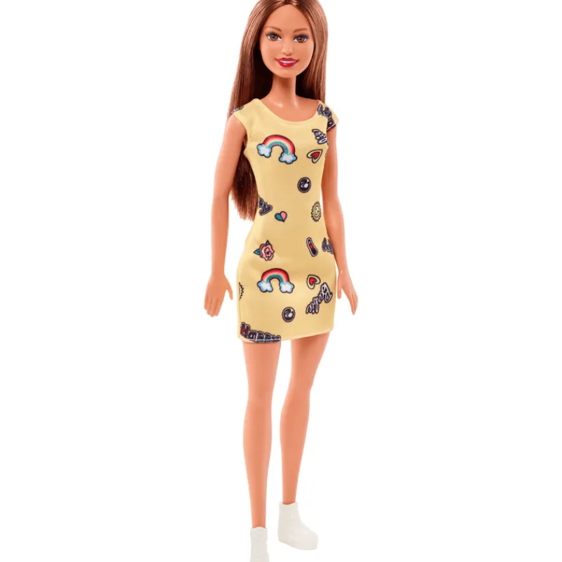 Barbie Muñeca Cabello Castaño con Vestido Sport<Mattel Outlet