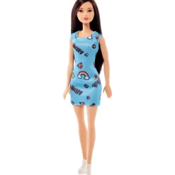 Barbie Muñeca Cabello Negro con Vestido Sport<Mattel Hot