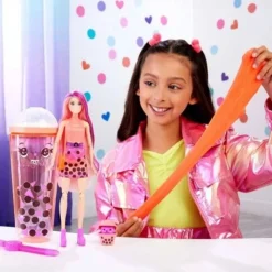 Barbie Muñeca Sorpresa Boba Tea Coral<Mattel Clearance