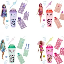 Barbie Muñeca Sorpresa Boba Tea Coral<Mattel Clearance