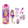 Barbie Party Unboxed Muñeca Fiesta Mascotas Vestido Morado JFG68-<Mattel Fashion