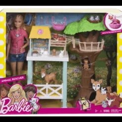 Barbie Profesiones Set de Juego Rescate de Animalitos FCP78<Mattel Fashion