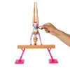 Barbie Rubia Profesiones Gimnasta con Set y Accesorios<Mattel New