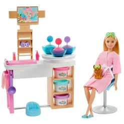 Barbie Set Día de Spa con más de 25 accesorios<Mattel Online