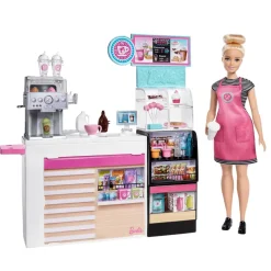 Barbie Set de Cafetería incluye Barbie BarTender<Mattel Online