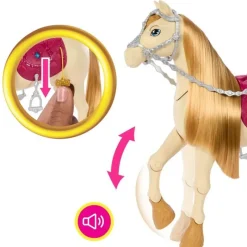 Barbie set de Juego Caballo con Pelo para Peinar y 11 Accesorios<Mattel Discount
