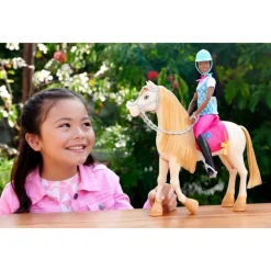 Barbie set de Juego Caballo con Pelo para Peinar y 11 Accesorios<Mattel Discount