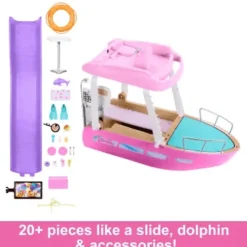 Barbie Set de Juego Yate de los Sueños HJV37<Mattel New