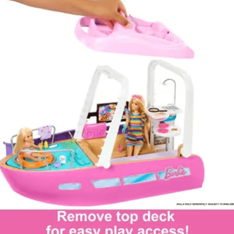 Barbie Set de Juego Yate de los Sueños HJV37<Mattel New