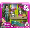 Barbie Set de Juegos Cuidadora de Pandas, Incluye 2 Pandas Bebés<Mattel Sale