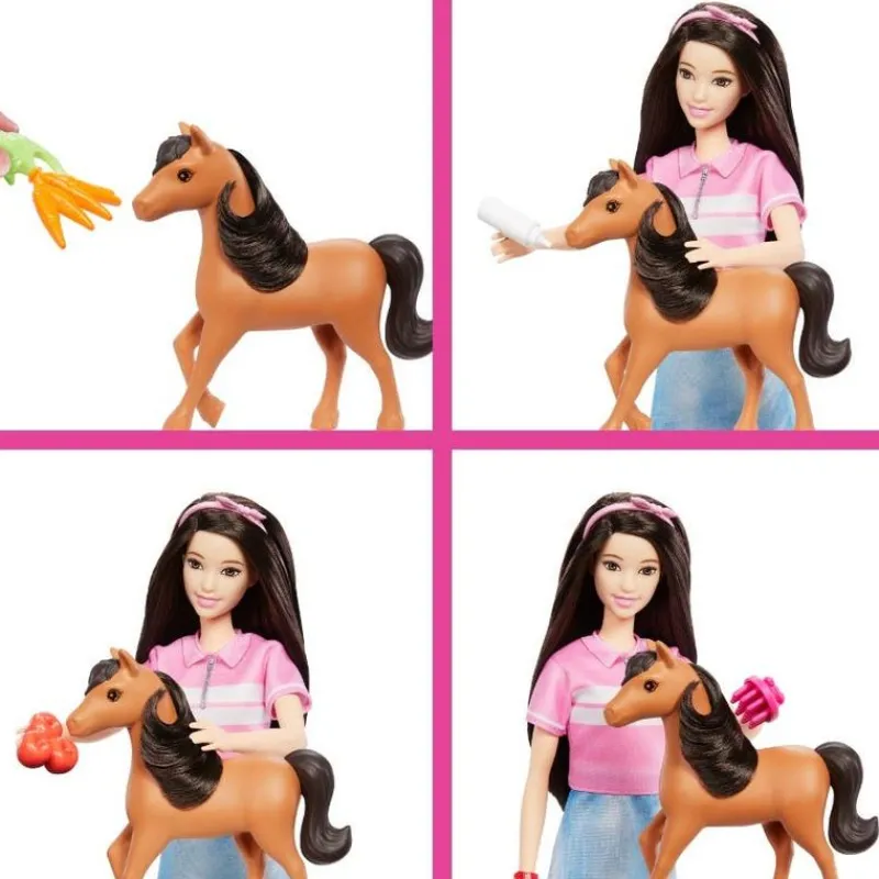 Barbie Set de Juegos Establo de los Caballos<Mattel Outlet