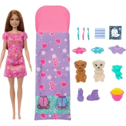 Barbie Set Fiesta de Pijamas con Perritos<Mattel Clearance