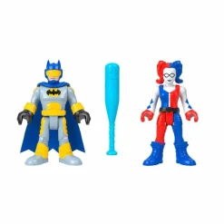 Batman Imaginext 2 Pack Incluye a Batman y Harley Queen que Cambian de Color<Mattel New