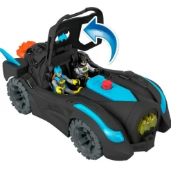 Batman Imaginext Batimovil con Luces y Sonido, Incluye a Silver Batman<Mattel Fashion